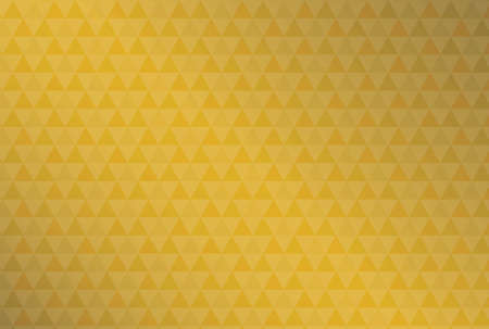 Golden gradient background and triangular pattern wallpaper