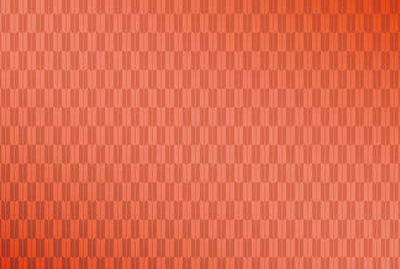 Red gradient background of yahagi patternのイラスト素材