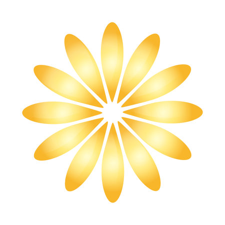 Flower design over white background, vector illustration. Vector illustration.のイラスト素材