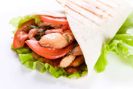 This shawarma prepared by experienced chefs in a good cafe