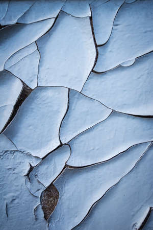 Vintage wood background with peeling paint. woodの写真素材