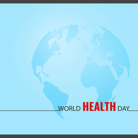 A Vector Illustration on the theme World Health Day.のイラスト素材