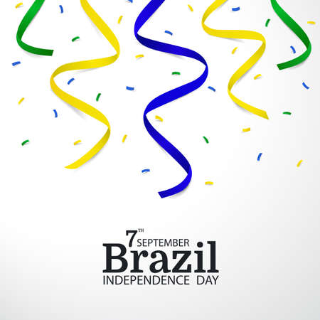 Vector Illustration of Brazil Independence Day.のイラスト素材