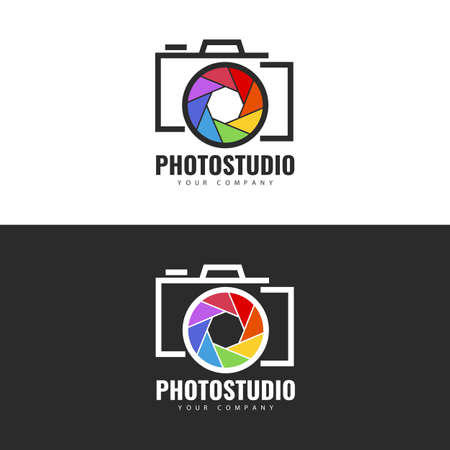 Photo Studio Logo design.のイラスト素材