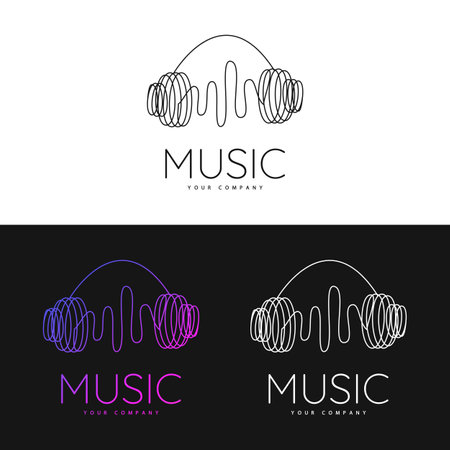 Music  design.のイラスト素材