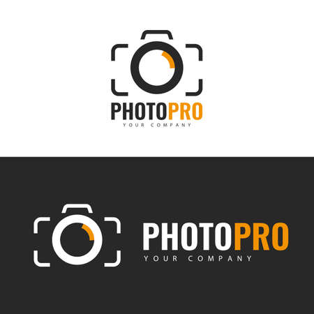 Logo template. Photo Studio Logo design.のイラスト素材