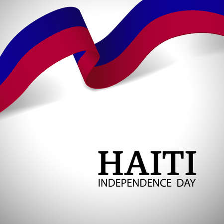 Independence Day in Haiti. Vector Ilustration.のイラスト素材