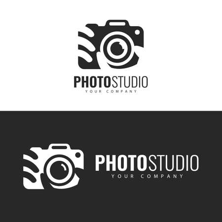 logo template. Photo Studio Logo design.のイラスト素材