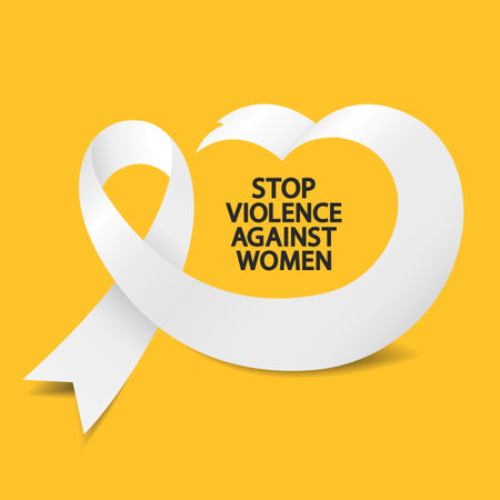 Vector Illustration of International Day for the Elimination of Violence against Womenのイラスト素材