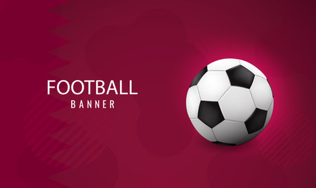 Vector illustration of soccer game. Use as advertising, invitation, banner, posterのイラスト素材