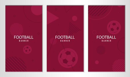 Vector illustration of soccer game. Use as advertising, invitation, banner, posterのイラスト素材