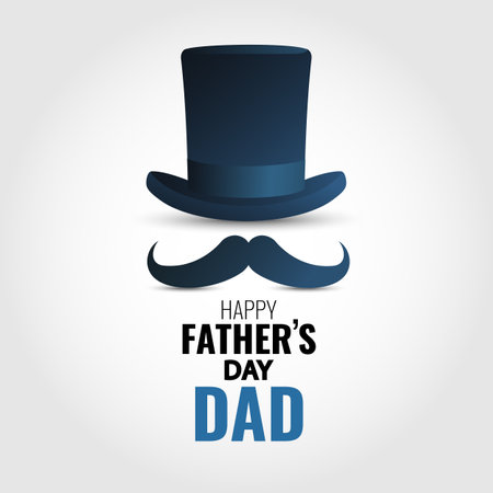 Vector Illustration of Father's dayのイラスト素材