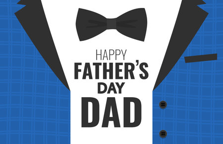 Vector Illustration of Father's dayのイラスト素材