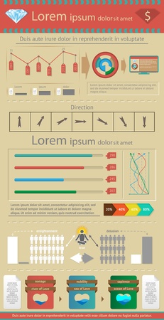 Elements of infographicsのイラスト素材