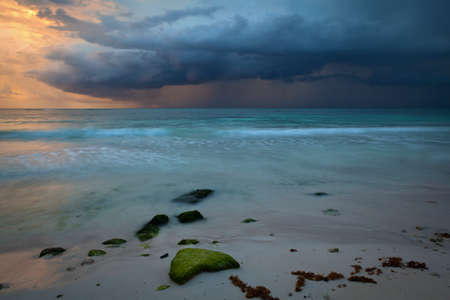 Seascapes of the Yucatan Peninsulaの写真素材