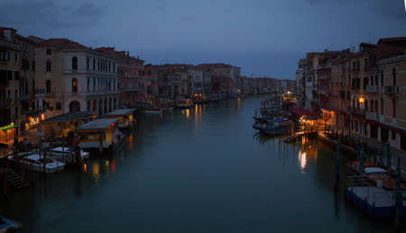 Venice is a unique city on the water, the most amazing and mysterious in Italyの写真素材