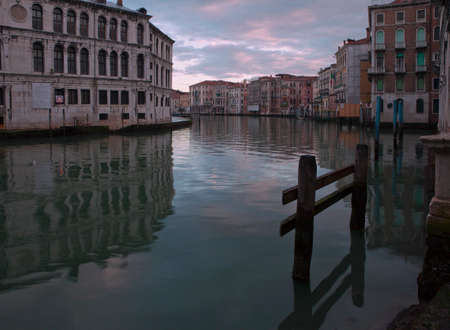 Venice is a unique city on the water, the most amazing and mysterious in Italyの写真素材