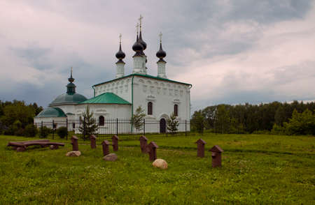 Ancient temples and monasteries of the city of Suzdal. Russiaの写真素材