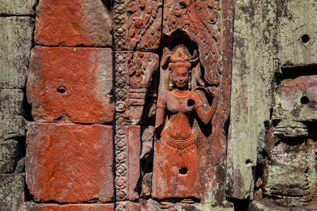 Angkor Wat is a huge Hindu temple complex in Cambodia.
