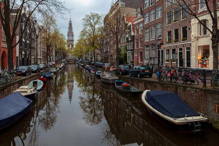 Amsterdam is the capital and largest city of the Netherlands.の写真素材