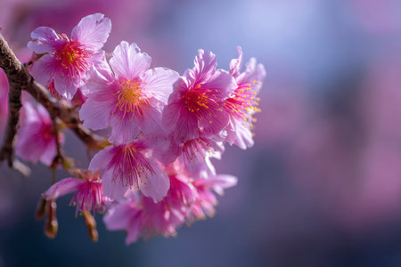 Wild Himalayan Cherry (Prunus cerasoides)の素材