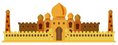 Indian Castleのイラスト素材