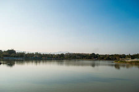 landscape lakeの写真素材