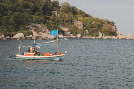 boat on the sea