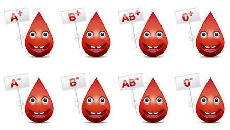Blood typeのイラスト素材
