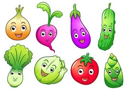 Vegetablesのイラスト素材
