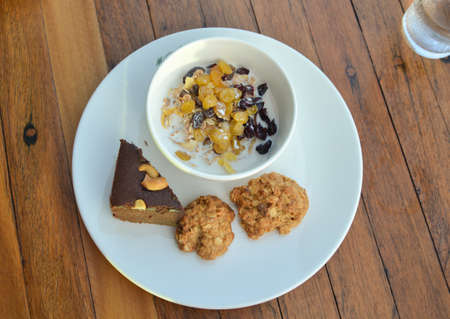 Cookie breakfastの写真素材