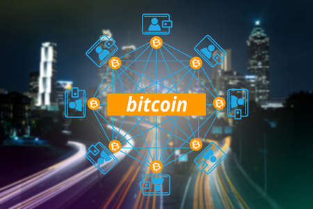 Block chain network ,  a cryptographically secured chain, Bitcoin, Digital money