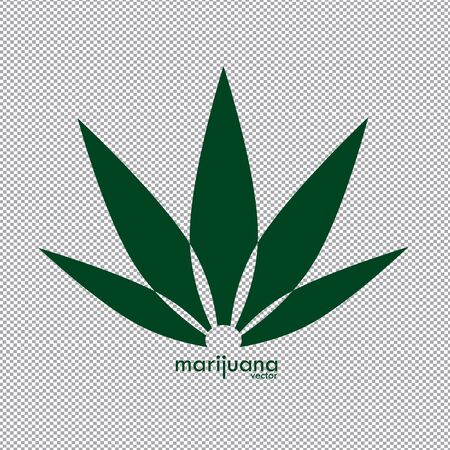 Solid black cannabis marijuana leaf vector image. Medicine Cannabis Weed, Smoking, Smoker Weed ,Leaf Hemp Bong, Clipart Vector Cricut Cut Cutting Fileのイラスト素材