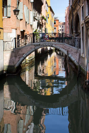 Historic houses of the Grand Canal in Veniceの写真素材
