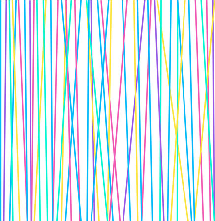 Horizontal banner of colorful rainbow colored vertical stripesのイラスト素材