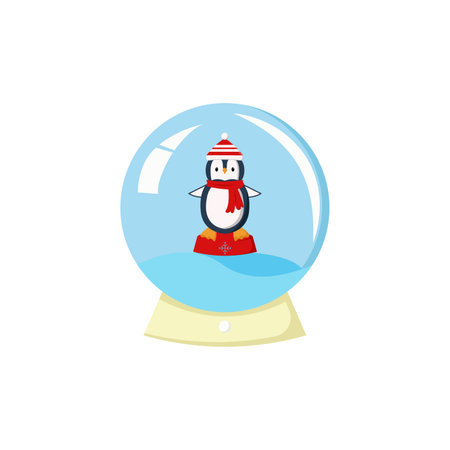 Christmas Decorations Glass. vector illustrationのイラスト素材