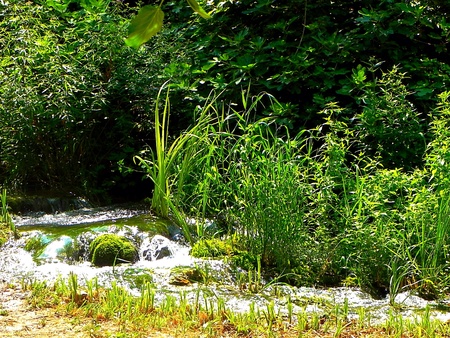 National park Krka. Croatiaの素材