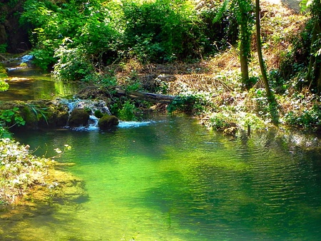 National park Krka. Croatiaの素材