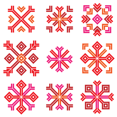 Snowflakesのイラスト素材