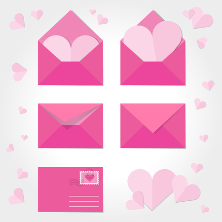 Love letterのイラスト素材