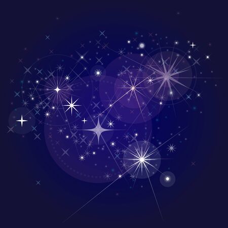 Fireworks night vectorのイラスト素材