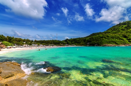 Seascape of thailandのeditorial素材