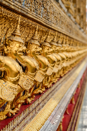 Garuda Wat Phra Kaew Bangkok Thailandの写真素材