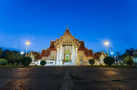 Wat Benjamabophit in Bangkokのeditorial素材