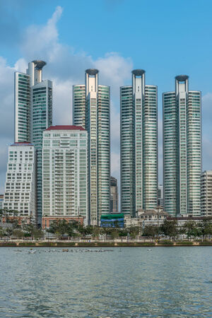 Highrise modern building in Bangkok, Thailand のeditorial素材