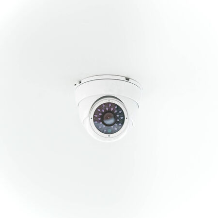 CCTV in condominiun in front of rooms