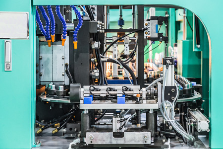 Blow Moulding Machine in factory