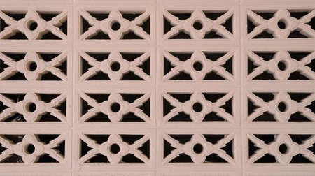 concrete block wall for background