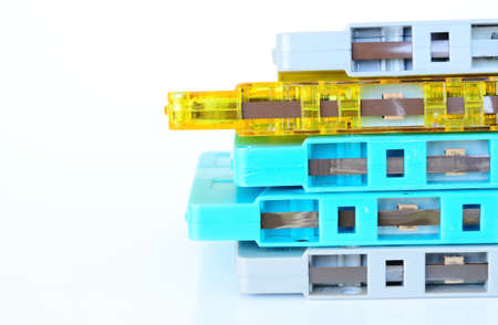 Tape Cassette analog audioの写真素材