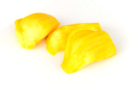 jack fruit on white background